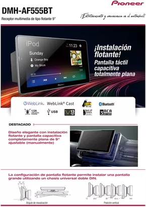 Catálogo Pioneer en Trelew | Pioneer-ficha-DMH-AF555BT | 2025-06-26T00:00:00.000Z - 2025-07-14T00:00:00.000Z