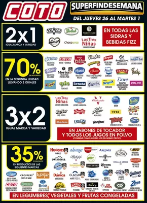 Catálogo Coto en Microcentro | Coto Afiche Salon | 2025-06-26T00:00:00.000Z - 2025-07-01T00:00:00.000Z