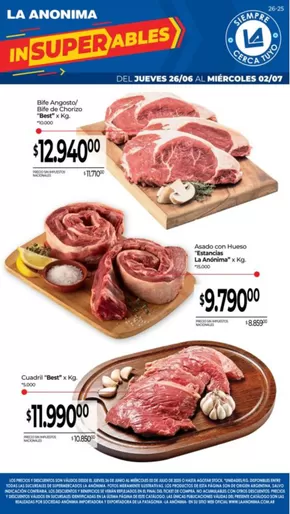 Catálogo La Anonima | Ofertas principales para todos los cazadores de gangas | 2025-06-24T00:00:00.000Z - 2025-07-02T00:00:00.000Z