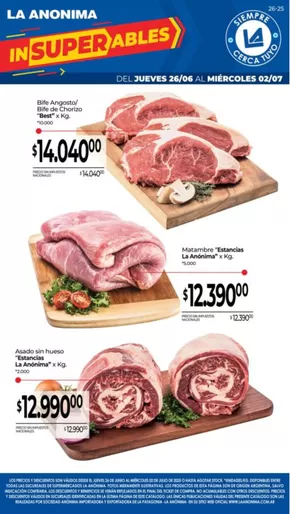 Catálogo La Anonima en Ushuaia | Descuentos y promociones | 2025-06-24T00:00:00.000Z - 2025-07-02T00:00:00.000Z