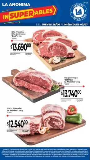 Catálogo La Anonima en Comodoro Rivadavia | Ofertas para cazadores de gangas | 2025-06-26T00:00:00.000Z - 2025-07-02T00:00:00.000Z