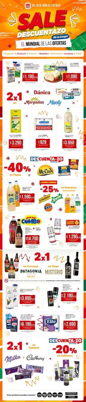 Catálogo Cooperativa Obrera | SALE Jun 2025 | 2025-06-26T00:00:00.000Z - 2025-07-02T00:00:00.000Z