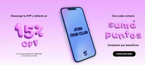 Promoción! 15% off