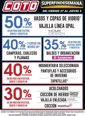 Catálogo Coto en Buenos Aires | Coto Afiche Renova | 2025-06-27T00:00:00.000Z - 2025-07-03T00:00:00.000Z