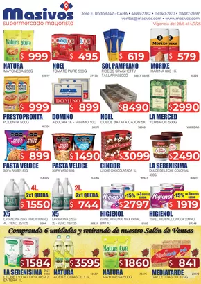 Ofertas Masivos