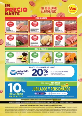 Catálogo Supermercados Vea | Semanal de Chubut | 2025-06-30T00:00:00.000Z - 2025-07-03T00:00:00.000Z