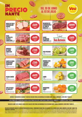 Catálogo Supermercados Vea en Luján (Buenos Aires) | Catálogo Supermercados Vea | 2025-06-30T00:00:00.000Z - 2025-07-03T00:00:00.000Z
