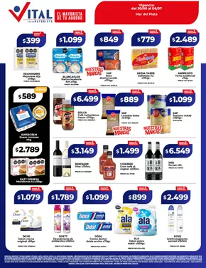 Catálogo Supermayorista Vital | Ofertas de semana |  | 2025-06-30T00:00:00.000Z - 2025-07-06T00:00:00.000Z