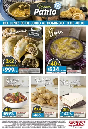 Catálogo Coto | Coto Afiche- Rincon- Patrio- Lunes- | 2025-06-30T00:00:00.000Z - 2025-07-13T00:00:00.000Z
