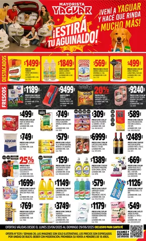 Catálogo Supermercados Yaguar en Avellaneda (Buenos Aires) | Descuentos y promociones | 2025-06-30T00:00:00.000Z - 2025-07-05T00:00:00.000Z