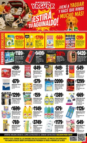 Catálogo Supermercados Yaguar en Avellaneda (Buenos Aires) | Promociones actuales | 2025-06-30T00:00:00.000Z - 2025-07-05T00:00:00.000Z