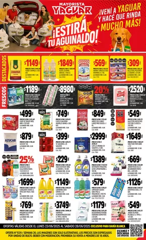 Catálogo Supermercados Yaguar | Promociones actuales | 2025-06-30T00:00:00.000Z - 2025-07-05T00:00:00.000Z
