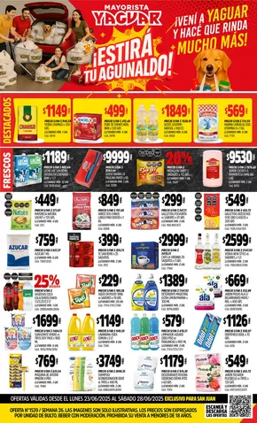 Catálogo Supermercados Yaguar en Avellaneda (Buenos Aires) | Ofertas y gangas exclusivas | 2025-06-30T00:00:00.000Z - 2025-07-05T00:00:00.000Z