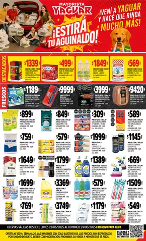 Catálogo Supermercados Yaguar en San Salvador (Jujuy) | Nuestras mejores ofertas para ti | 2025-06-30T00:00:00.000Z - 2025-07-05T00:00:00.000Z