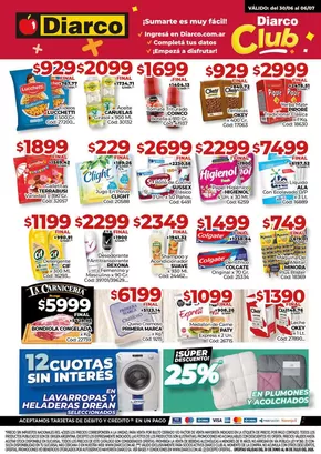 Catálogo Diarco | Diarco Ofertas Sur | 2025-06-30T00:00:00.000Z - 2025-07-06T00:00:00.000Z