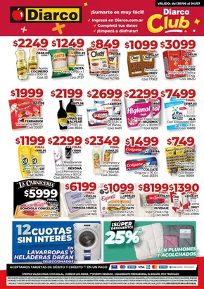 Catálogo Diarco | Diarco Ofertas Pueblo Sur | 2025-06-30T00:00:00.000Z - 2025-07-04T00:00:00.000Z