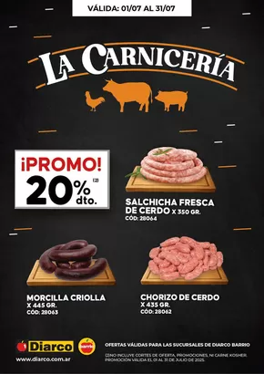 Catálogo Diarco | Diarco Especial Cortes De Cerdo | 2025-07-01T00:00:00.000Z - 2025-07-31T00:00:00.000Z