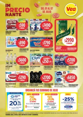 Catálogo Supermercados Vea en San Fernando del Valle de Catamarca | Catálogo Supermercados Vea | 2025-07-01T00:00:00.000Z - 2025-07-07T00:00:00.000Z