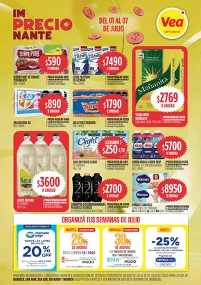 Catálogo Supermercados Vea | Ofertas y gangas exclusivas | 2025-07-01T00:00:00.000Z - 2025-07-07T00:00:00.000Z